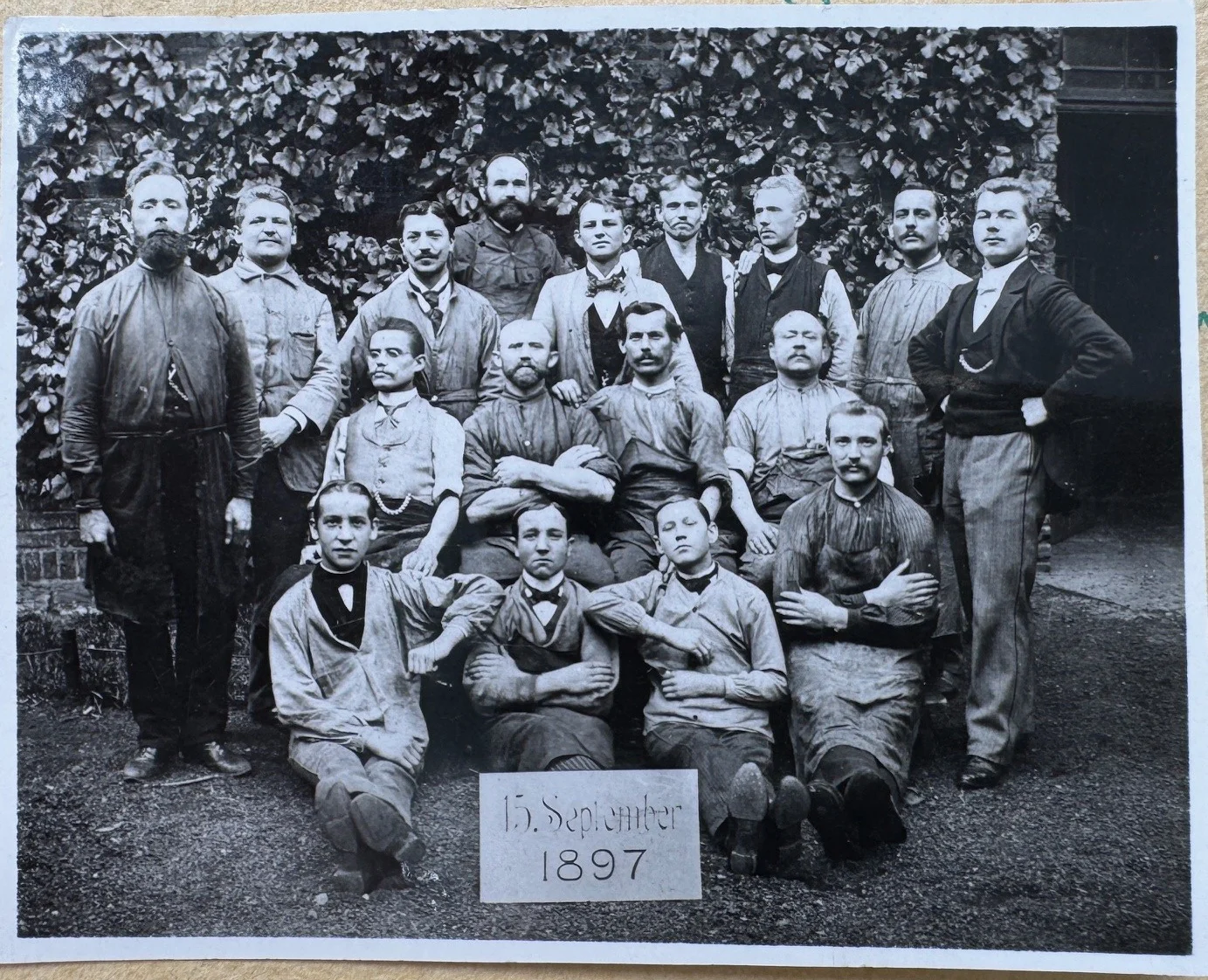 Belegschaft 1897
