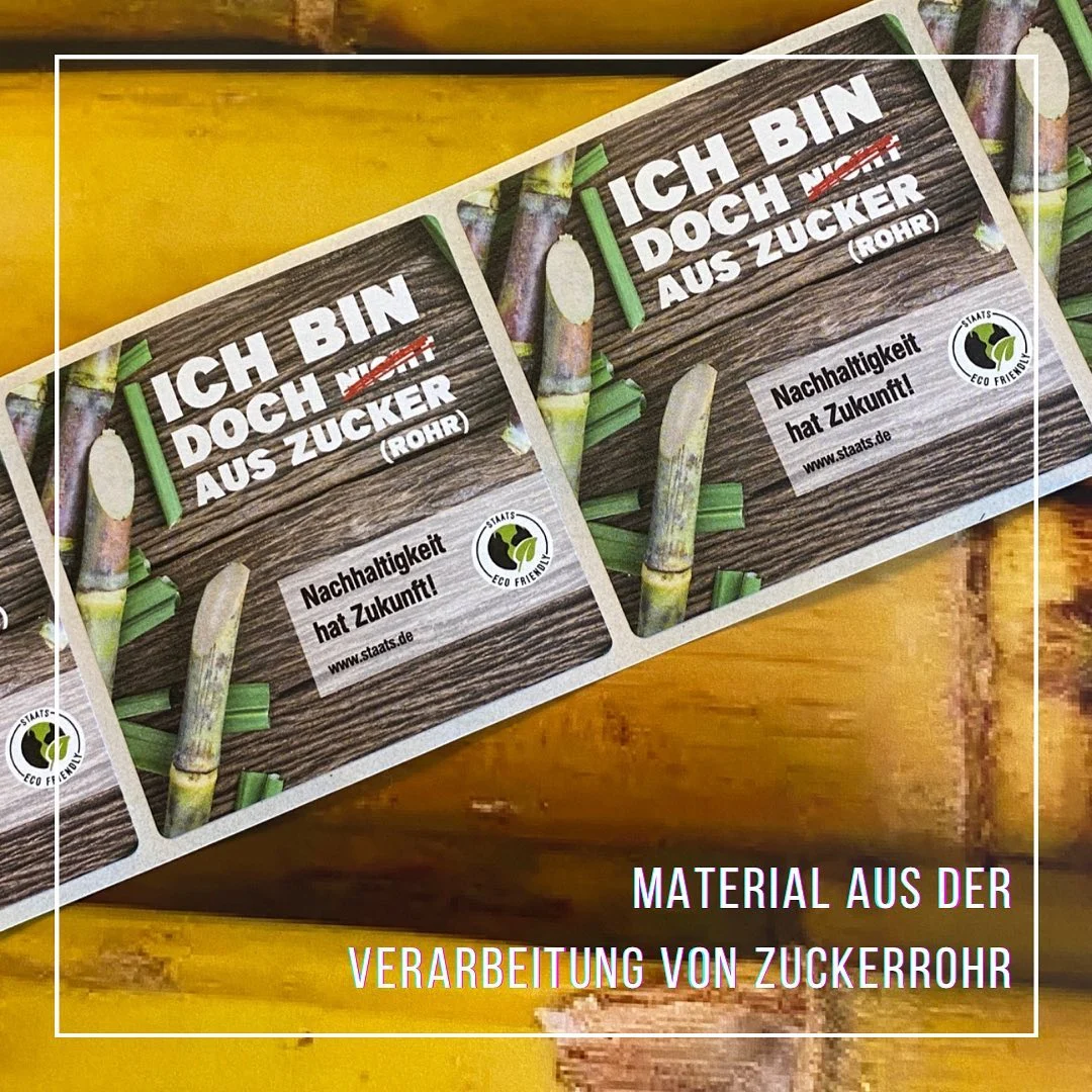 Etiketten Zuckerrohr